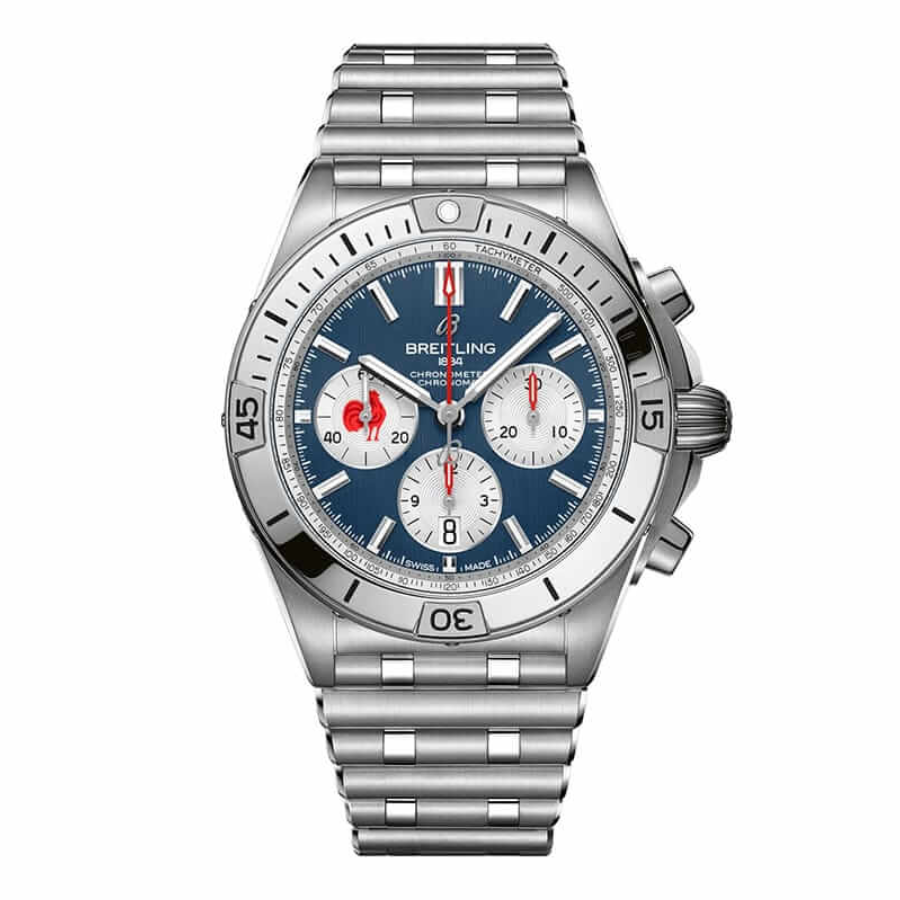 Breitling Six Nations France Replica Breitling Chronomat B01 "Six Nations France" AB01442A1A1A1 Authentic Replica Edition - Image 1