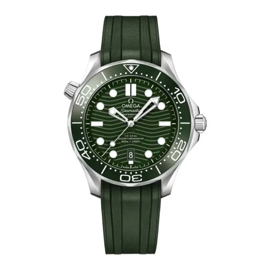 Omega Seamaster Diver 300M Green Replica111 Omega Seamaster Diver 210.30.42.20.10.001 "Green" Handcrafted Replica Edition - Image 1