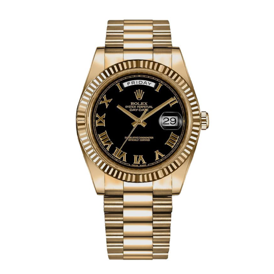 Rolex Day-Date Collection Black Replica Rolex Day-Date 228235 "Black Everose Gold" Ultimate Clone Quality - Image 1