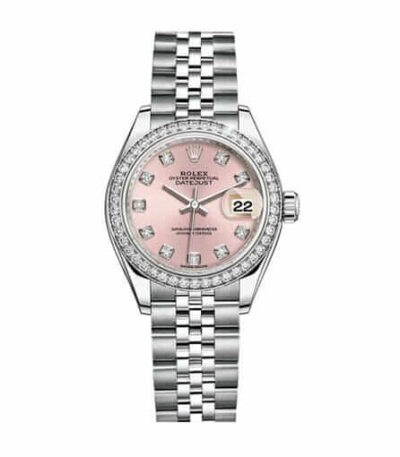 Rolex-Datejust-Pink-Diamond-Steel-Replica