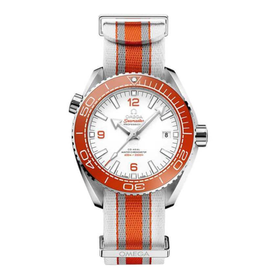 Seamaster Planet Ocean Replica Omega Seamaster Planet Ocean 215.32.44.21.04.001 "Orange" Mirror Replica 1:1 - Image 1