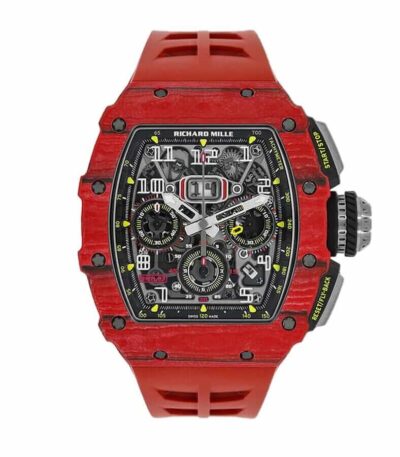 richard-mille-flyback-red-carbon-rubber-replica-watch