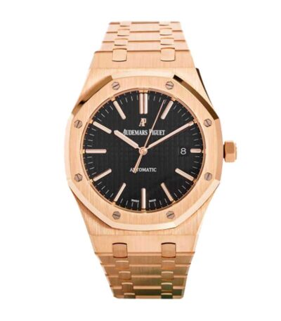 audemars-piguet-royal-oak-15400or-oo-1220or-01-black-dial-replica