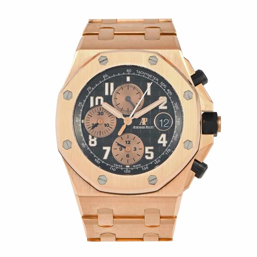 audemars-piguet-royal-oak-offshore-diver-1 (2) Audemars Piguet Royal Oak Offshore 26401RO "Rose Gold Chronograph" Deluxe Copy Quality - Image 1