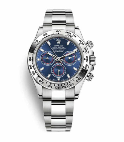 rolex-daytona-white-gold-blue-dial-steel-replica-watch