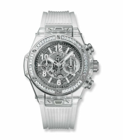 hublot-big-bang-unico-sapphire-baguettes-replica