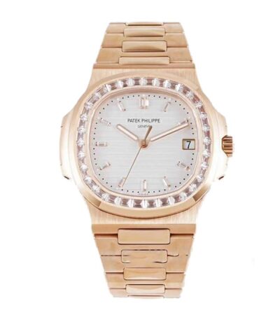 patek-philippe-nautilus-rose-gold-white-dial-7122-1r-001-replica