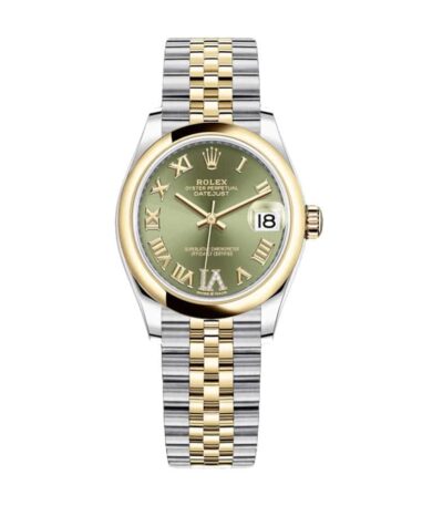 rolex-datejust-278243-31mm-gold-steel-green-dial-replica