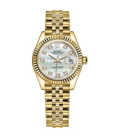 rolex-datejust-28mm-279138rbr-yellow-gold-and-daimond-automatic-mother-pearl-diamond-dial
