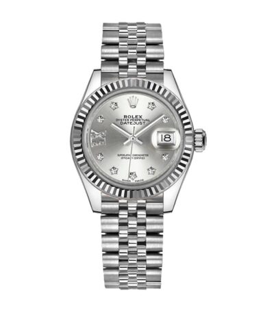 rolex-datejust-28mm-279174-steel-white-gold-automatic-silver-dial-replica