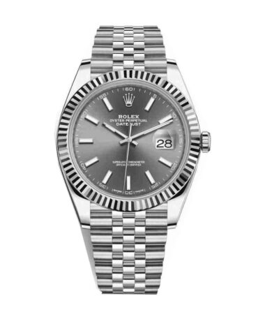rolex-datejust-41mm-126334-gold-steel-grey-dial-replica
