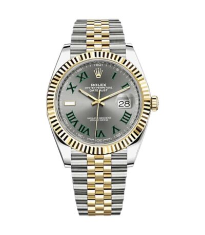 rolex-datejust-steel-yellow-gold-automatic-grey-dial-jubilee-replica