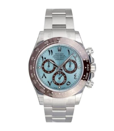 olex-daytona-platinum-ice-blue-hindu-arabic-dial-116506-replica