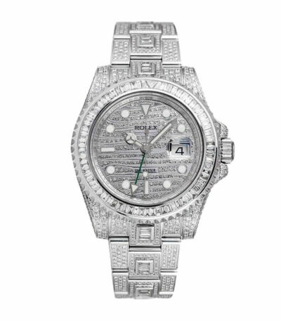 rolex-gmt-master-ii-custom-diamond-set-116710ln-replica