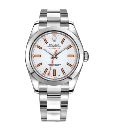 rolex-milgaus-white-dial-steel-replica-watch