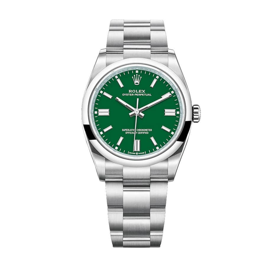 rolex-oyster-perpetual-green-dial-126000-replica rolex-oyster-perpetual-green-dial-126000-replica