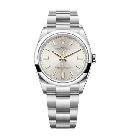 rolex-oyster-perpetual-grey-dial-126000-replica
