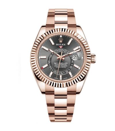 rolex-sky-dweller-326935-sro-automatic-everose-grey-dial-replica