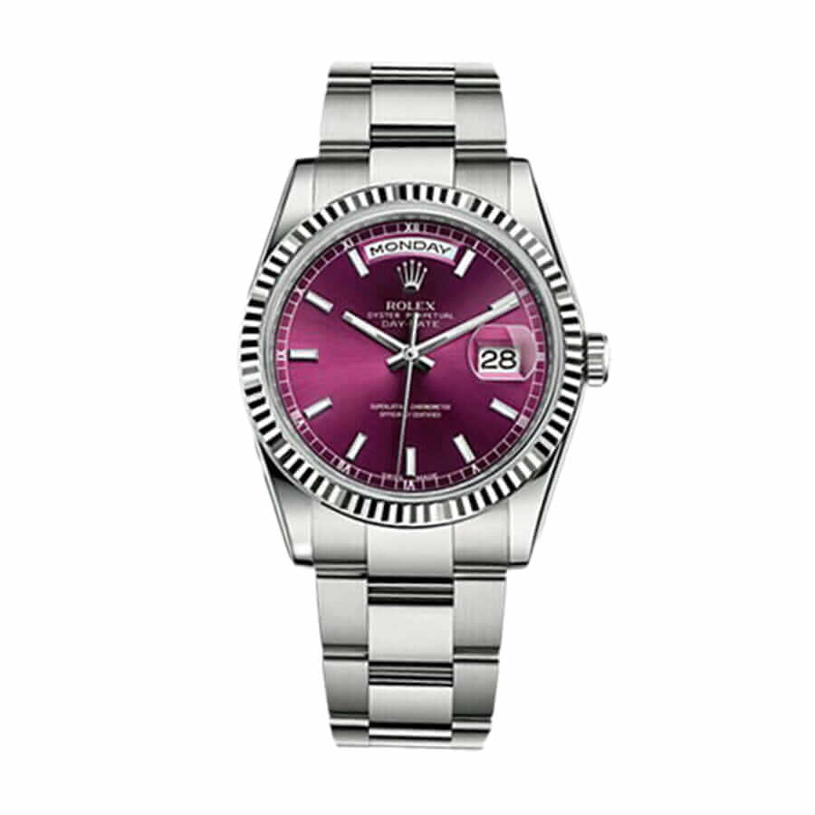 rolex-day-date-white-gold-red-dial-steel-replica-watch rolex-day-date-white-gold-red-dial-steel-replica-watch