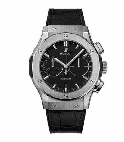 hublot-classic-fusion-black-leather-dial-replica-watch